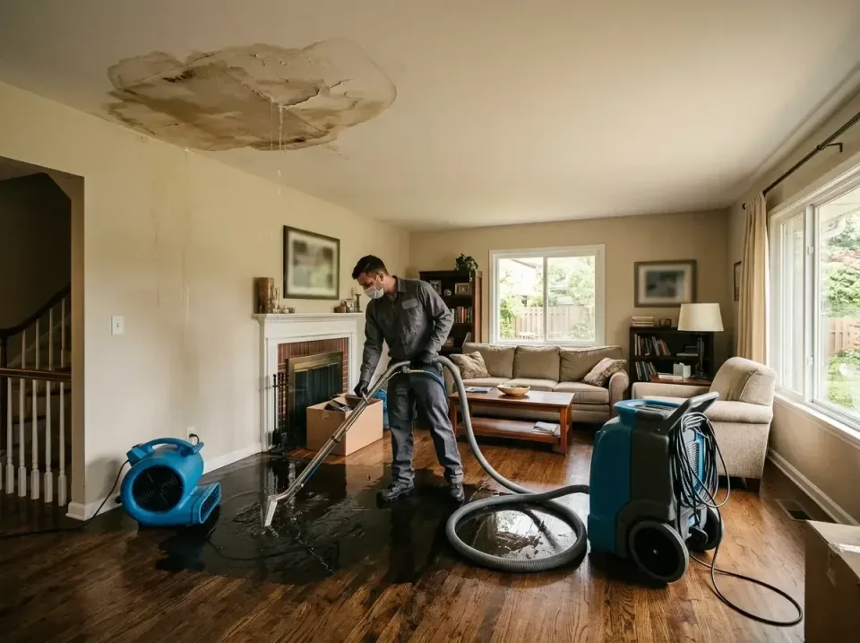 attic-pipe-burst-ceiling-drip-008 — frequently asked questions, Water Damage Restoration & Carpet Care in Whiskey Creek, FL